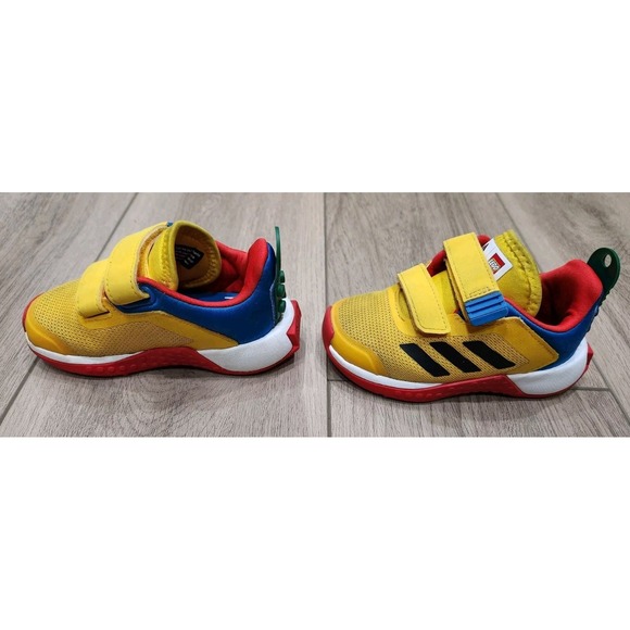 Lego Adidas Boys‎ Girls Kids shoes Size 6k Yellow, Red, Blue, Green - Picture 2 of 7